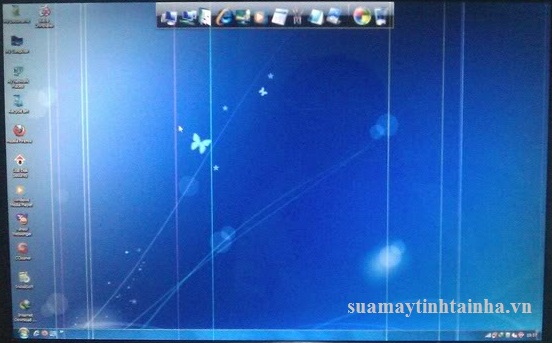 Màn hình laptop bị sọc dọc
